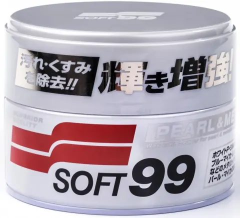 Miękki wosk samochodowy Pearl & Metallic Soft99 Wax 320 gr Soft99 00027