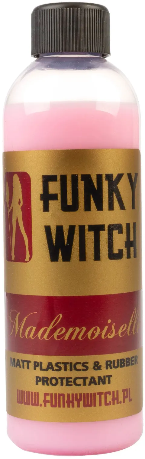 FUNKY WITCH Mademoiselle - matowy dressing do plastików wewnętrznych kokpitu gumy 215 ml