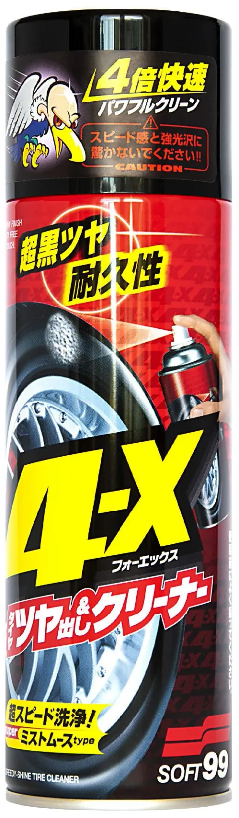 Dressing do opon 4-X Tire Cleaner 470 ml Soft99 02060