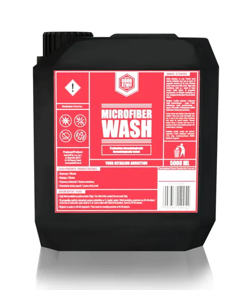 Good Stuff Microfiber Wash 5 l płyn do prania mikrofibr