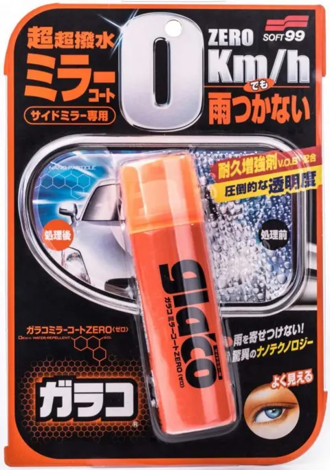 SOFT99 Glaco Mirror Coat Zero - powłoka na lusterka boczne 40ml