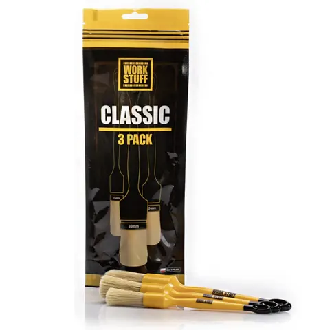 Zestaw pędzli detailingowych Detailing Brush Classic Set Work Stuff