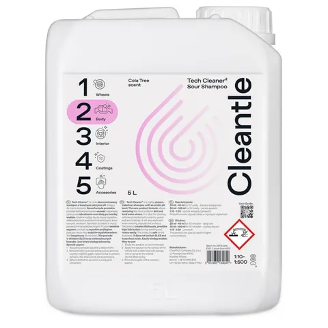 Kwaśny szampon 5L Tech Cleaner Cola Tree Cleantle