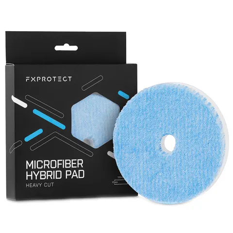 FX Protect Microfiber Hybrid Pad Heavy Cut – mocno tnący hybrydowy pad polerski 135mm