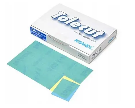 Arkusz ścierny 29x35 mm 8 sztuk K2500 Tolecut Blue Kovax 191-1528