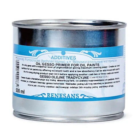 Grunt Gesso olejne tradycyjne Renesans - 500 ml