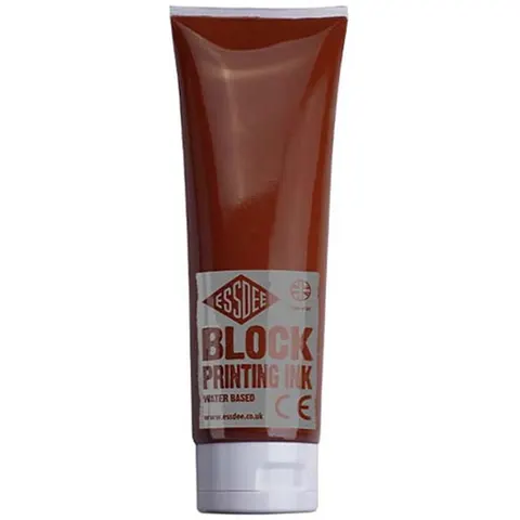 Tusz wodny Block Printing Ink Essdee 300 ml - Brązowy