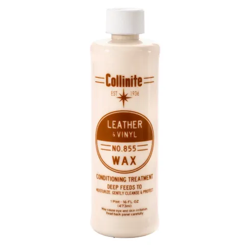 Collinite 855 Leather and Vinyl Wax - Odżywka do skór i winylu 473ml