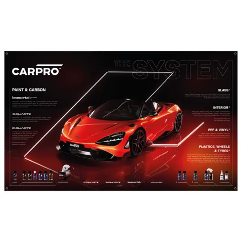 CARPRO Big Fabric Banner 210x150cm