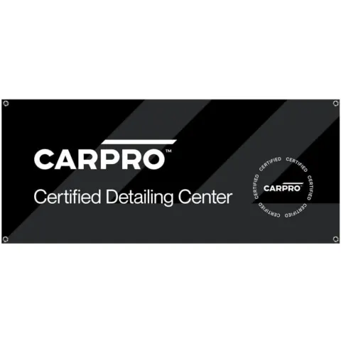 CARPRO Certified banner 120x50cm