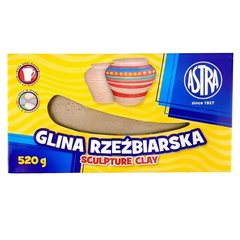 Glina rzeźbiarska 520g, ASTRA