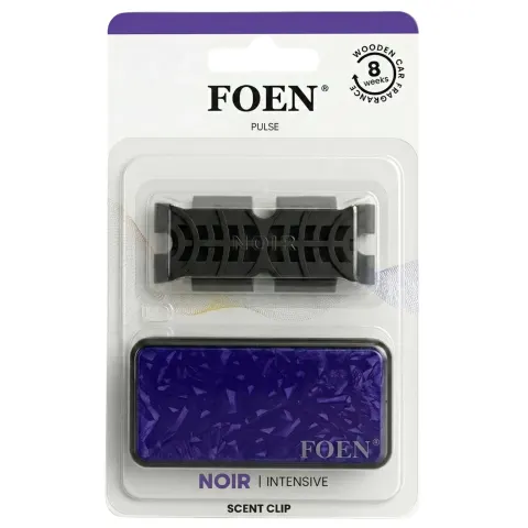 Foen Pulse Noir - Elegancki zapach do auta z nutą kawy i białych kwiatów