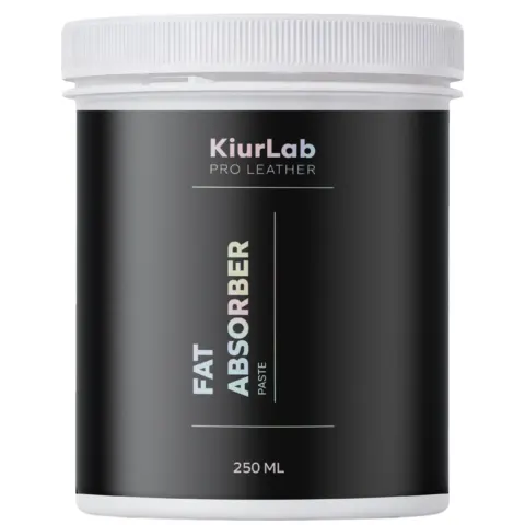 KiurLab Pro Leather Fat Absorber Paste - Pasta do usuwania tłuszczu ze skóry 250ml