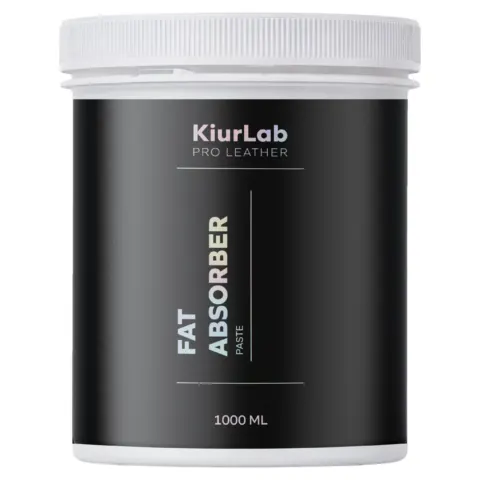 KiurLab Pro Leather Fat Absorber Paste - Pasta do usuwania tłuszczu ze skóry 1L