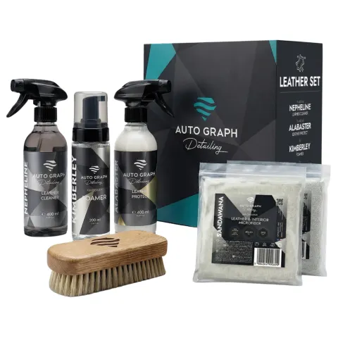 Auto Graph Leather Set - Kompletny zestaw do skór