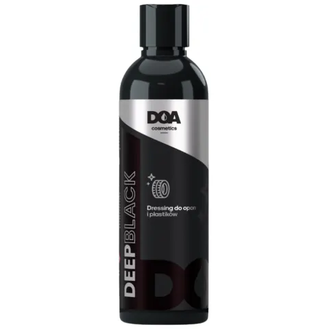 DOA Deep Black – Profesjonalny Dressing do Opon i Plastików Zewnętrznych 250ml