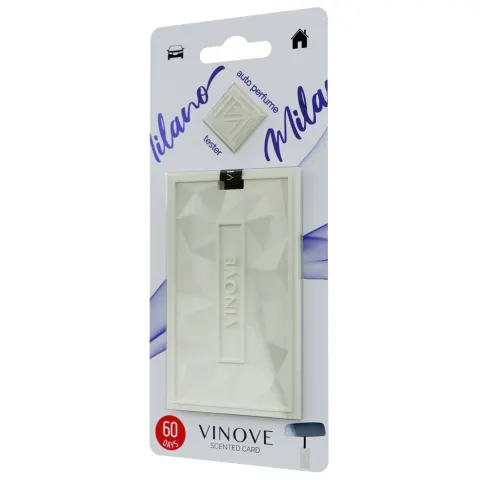Vinove Scented Card Milano - Zapach samochodowy, ekskluzywna nuta zapachowa