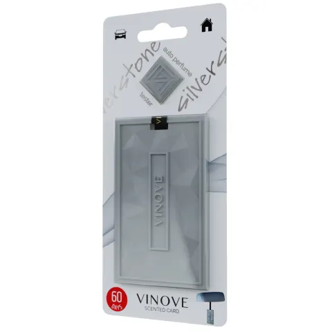 Vinove Scented Card Silverstone - zapach samochodowy, męska nuta zapachowa
