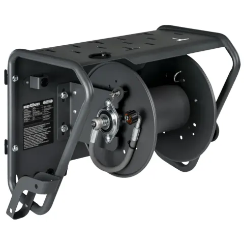 Active Wall Mount Kit & Hose Reel – Profesjonalny Uchwyt Ścienny z Bębnem na Wąż i Organizerem