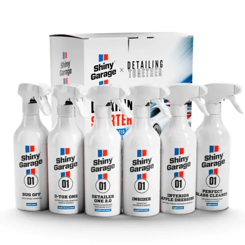Shiny Garage X Detailing Together Starter Kit - Limitowany zestaw kosmetyków samochodowych