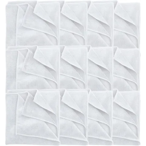 Monster Shine APT White - wszechstronna mikrofibra kolor biały 40x40cm 12-pack