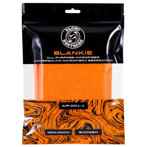 Blend Brothers BLANKIE All Purpose Microfiber 300GSM Orange - Wszechstronna mikrofibra