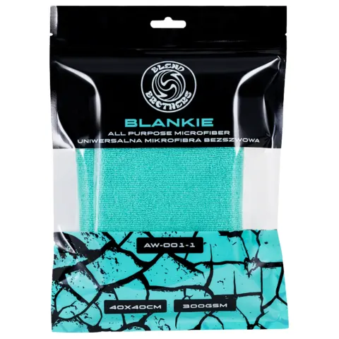 Blend Brothers BLANKIE All Purpose Microfiber 300GSM Turquoise - Wszechstronna mikrofibra