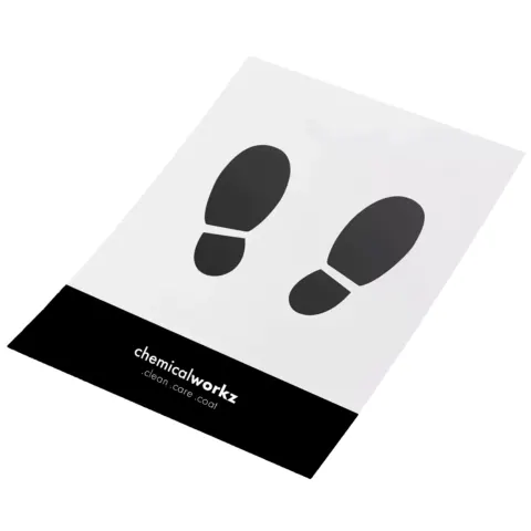 chemicalworkz Floor Mat - papierowe dywaniki ochronne 100-Pack