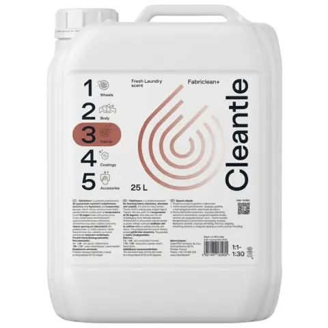 Cleantle Fabriclean+ - preparat do prania tapicerki 25L