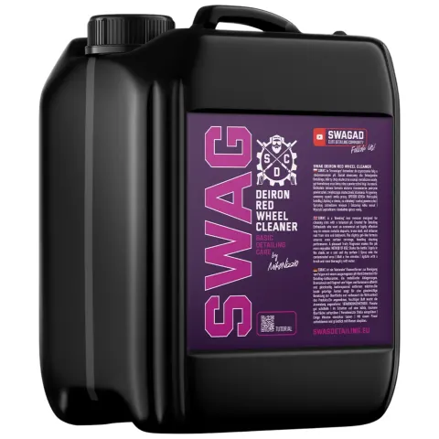 SWAG Basic Deiron Red Wheel Cleaner - Skuteczny środek do czyszczenia felg 5L