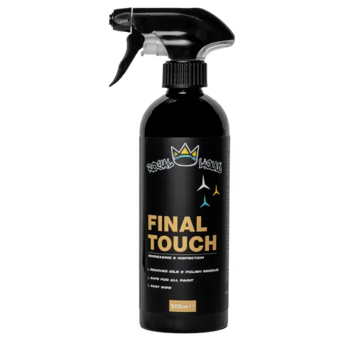 Royal Liquid Final Touch - skuteczny preparat do odtłuszczania powierzchni lakieru samochodu 500ml
