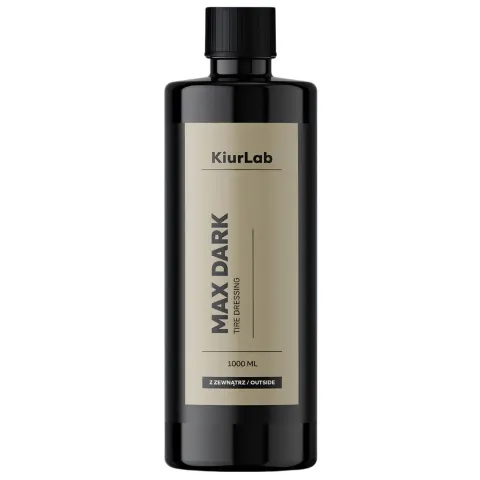 KiurLab Max Dark - dressing do opon o satynowym wykończeniu 1L