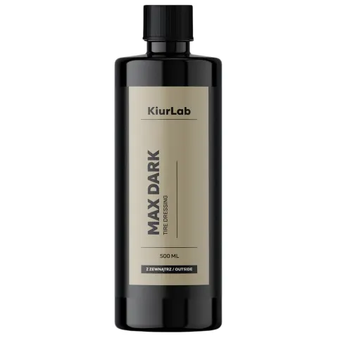 KiurLab Max Dark - dressing do opon o satynowym wykończeniu 500ml
