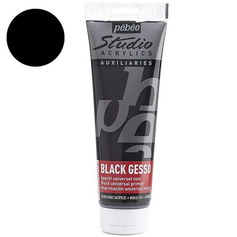 Grunt Gesso Czarne Pebeo - 250 ml