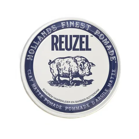 Reuzel clay matte pomade piglet matująca glinka do włosów, travel size, 35g