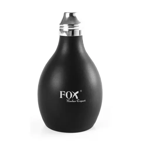 Fox barber expert gumowa gruszka do talku czarna