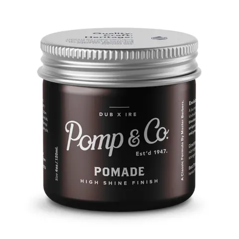 Pomp & co. pomade high shine finish - wodna pomada do włosów, 60ml