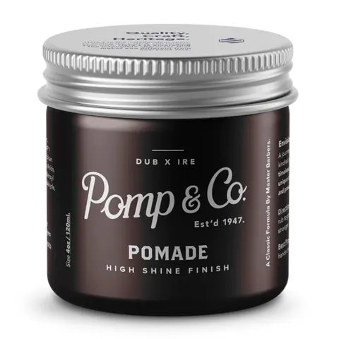 Pomp&co. pomade high shine finish - wodna pomada do włosów, 120ml