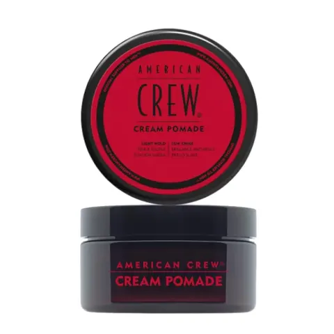 American crew cream pomade - nawilżająca kremowa pomada do włosów, 85g