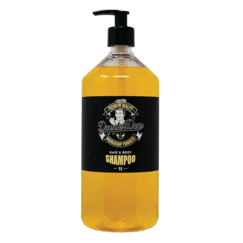 Dapper dan hair & body shampoo - szampon do włosów i ciała, barber size, 1000ml