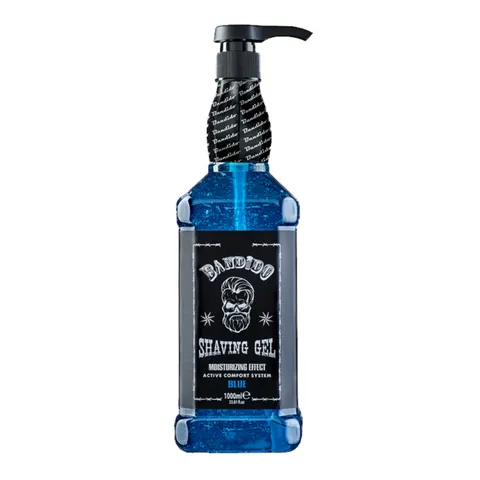 Bandido shaving gel blue - żel do golenia zmiękczający zarost, 1000ml