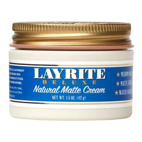 Layrite natural matte cream - naturalnie matowa pomada do włosów 42 g
