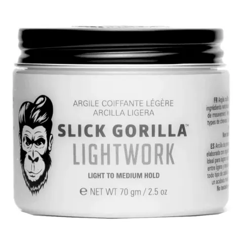 Slick gorilla lightwork - glinkowa pomada do włosów, 70g