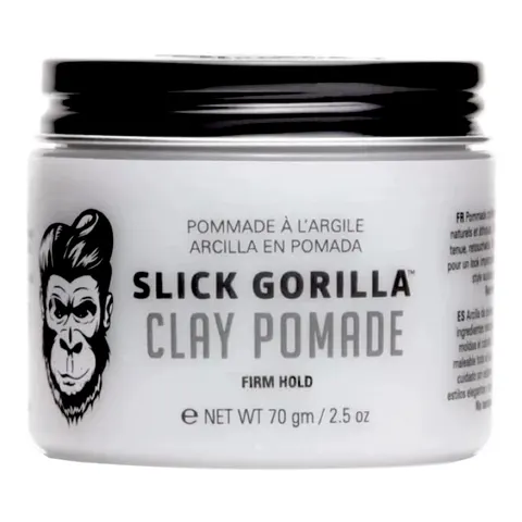 Slick gorilla clay pomade - glinkowa pomada do włosów, 70g