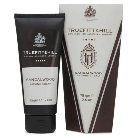 Truefitt & hill sandalwood shaving cream - krem do golenia, 75g