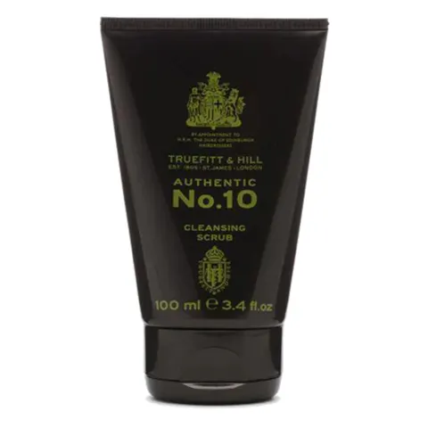 Truefitt & hill authentic no. 10 cleansing scrub - oczyszczający peeling do twarzy, 100ml