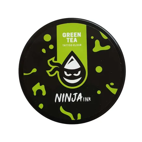 Ninja ink tattoo elixir krem do pielęgnacji tatuażu, green tea 100ml