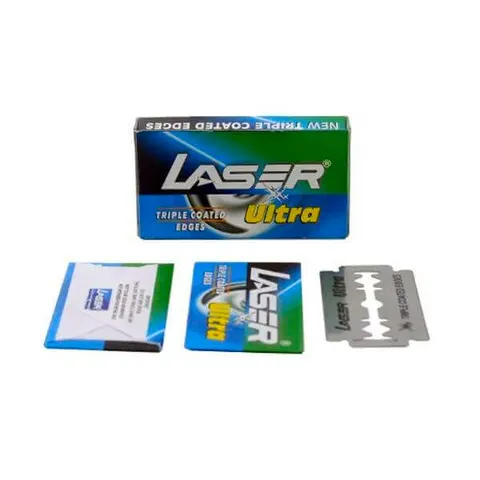 Laser ultra double edge blades żyletki 5 sztuk
