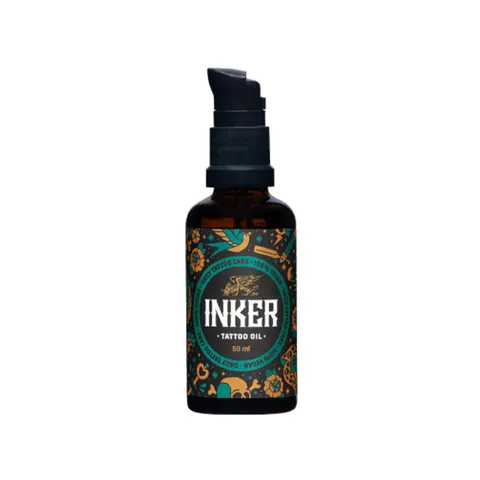 Pan drwal inker tattoo oil - olejek do pielęgnacji tatuażu, 50ml