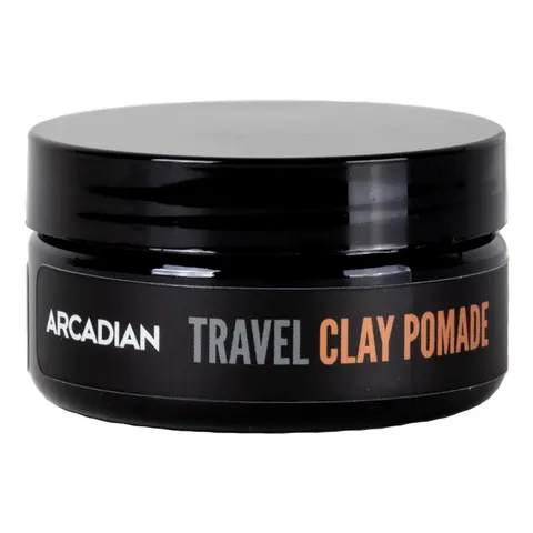 Arcadian clay pomade - pomada do włosów, na bazie glinki, travel size, 60g